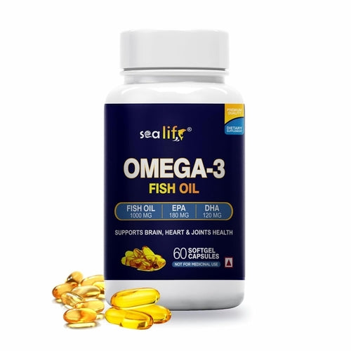 Omega 3 Fish Oil 1000mg Softgel Capsules