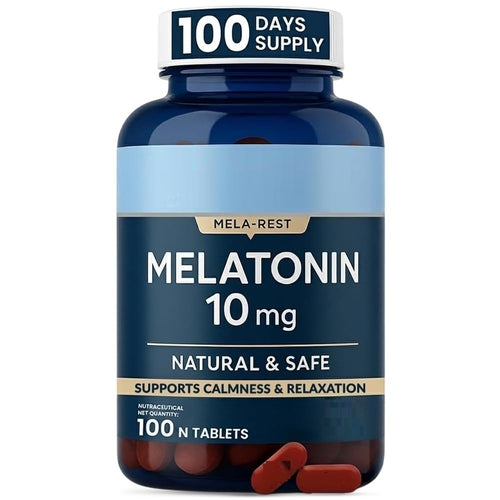 Melatonin 10mg Sleep Tablets 100 Count